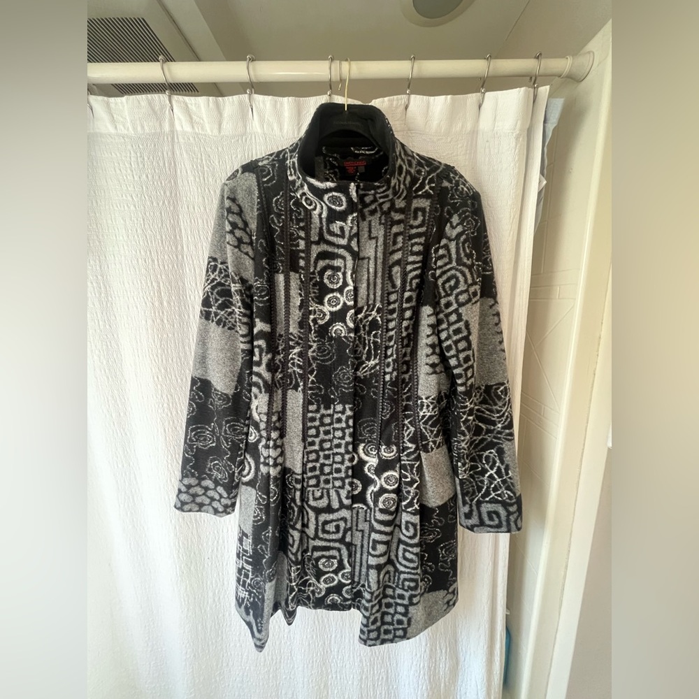 Simon Chang jacket/coat. Lightweight and warm